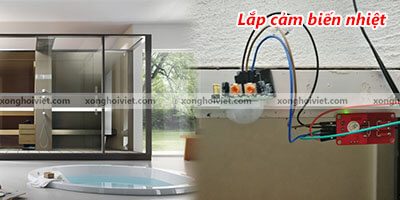 Bước 2: Lắp đặt cảm biến nhiệt độ