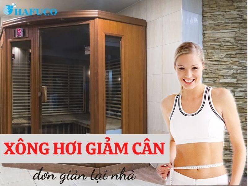 Xông hơi giảm cân tại nhà đơn giản