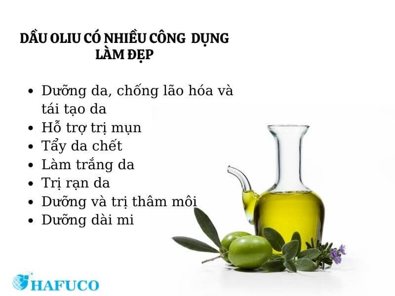 Công dụng của dầu oliu