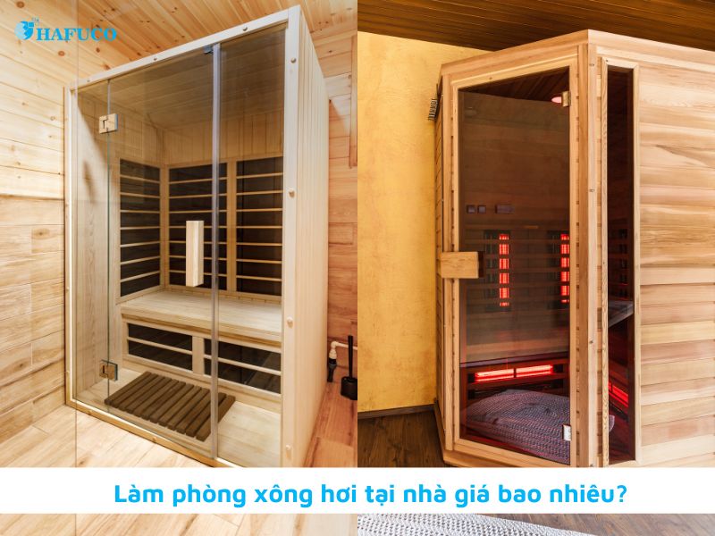 làm phòng xông hơi tại nhà giá bao nhiêu